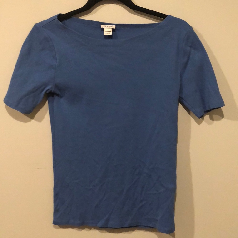 J Crew Boatneck Tee